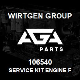 106540 Wirtgen Group SERVICE KIT ENGINE FILTERS | AGA Parts