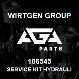 106545 Wirtgen Group SERVICE KIT HYDRAULIC FILTERS | AGA Parts