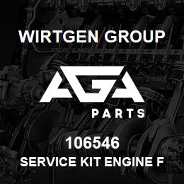106546 Wirtgen Group SERVICE KIT ENGINE FILTERS | AGA Parts