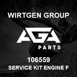 106559 Wirtgen Group SERVICE KIT ENGINE FILTERS | AGA Parts