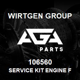 106560 Wirtgen Group SERVICE KIT ENGINE FILTERS | AGA Parts