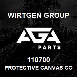 110700 Wirtgen Group PROTECTIVE CANVAS COVER | AGA Parts