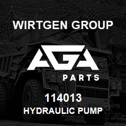 114013 Wirtgen Group HYDRAULIC PUMP | AGA Parts