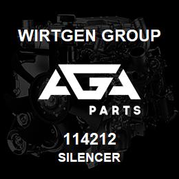 114212 Wirtgen Group SILENCER | AGA Parts