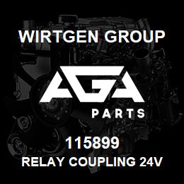 115899 Wirtgen Group RELAY COUPLING 24V | AGA Parts