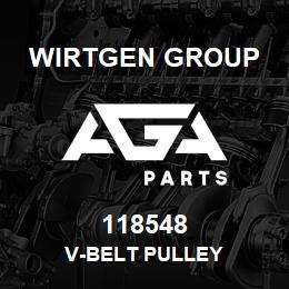 118548 Wirtgen Group V-BELT PULLEY | AGA Parts
