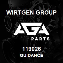 119026 Wirtgen Group GUIDANCE | AGA Parts