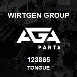123865 Wirtgen Group TONGUE | AGA Parts