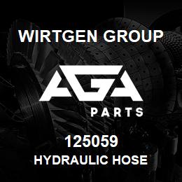 125059 Wirtgen Group HYDRAULIC HOSE | AGA Parts
