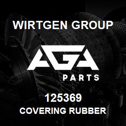 125369 Wirtgen Group COVERING RUBBER | AGA Parts