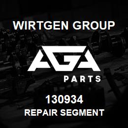 130934 Wirtgen Group REPAIR SEGMENT | AGA Parts