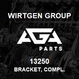 13250 Wirtgen Group BRACKET, COMPL. | AGA Parts