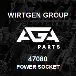 47080 Wirtgen Group POWER SOCKET | AGA Parts