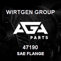 47190 Wirtgen Group SAE FLANGE | AGA Parts