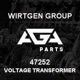 47252 Wirtgen Group VOLTAGE TRANSFORMER 24-12V | AGA Parts