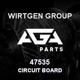 47535 Wirtgen Group CIRCUIT BOARD | AGA Parts