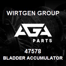 47578 Wirtgen Group BLADDER ACCUMULATOR | AGA Parts