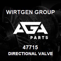 47715 Wirtgen Group DIRECTIONAL VALVE | AGA Parts