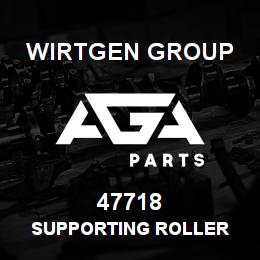 47718 Wirtgen Group SUPPORTING ROLLER | AGA Parts