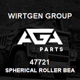 47721 Wirtgen Group SPHERICAL ROLLER BEARING | AGA Parts