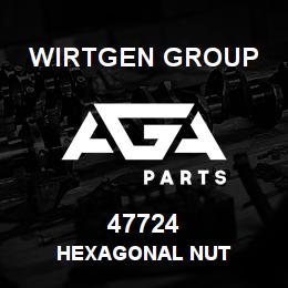 47724 Wirtgen Group HEXAGONAL NUT | AGA Parts