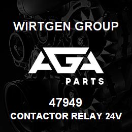 47949 Wirtgen Group CONTACTOR RELAY 24V | AGA Parts