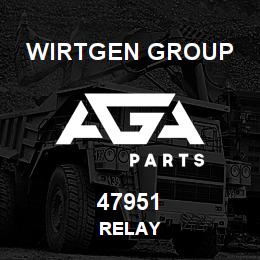 47951 Wirtgen Group RELAY | AGA Parts