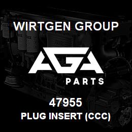 47955 Wirtgen Group PLUG INSERT (CCC) | AGA Parts