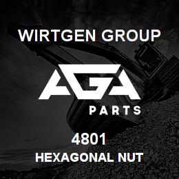 4801 Wirtgen Group HEXAGONAL NUT | AGA Parts