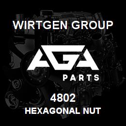 4802 Wirtgen Group HEXAGONAL NUT | AGA Parts