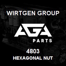4803 Wirtgen Group HEXAGONAL NUT | AGA Parts