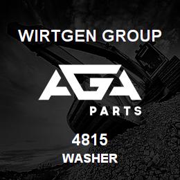 4815 Wirtgen Group WASHER | AGA Parts