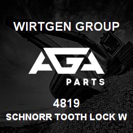 4819 Wirtgen Group SCHNORR TOOTH LOCK WASHER | AGA Parts