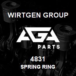 4831 Wirtgen Group SPRING RING | AGA Parts