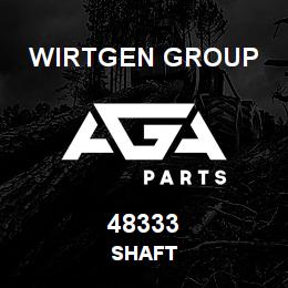 48333 Wirtgen Group SHAFT | AGA Parts