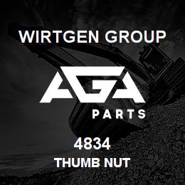 4834 Wirtgen Group THUMB NUT | AGA Parts