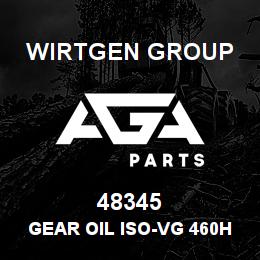 48345 Wirtgen Group GEAR OIL ISO-VG 460H | AGA Parts