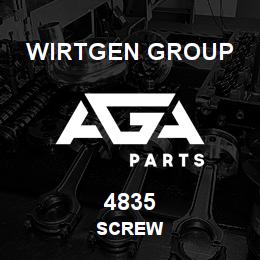 4835 Wirtgen Group SCREW | AGA Parts
