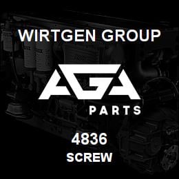 4836 Wirtgen Group SCREW | AGA Parts