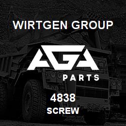 4838 Wirtgen Group SCREW | AGA Parts