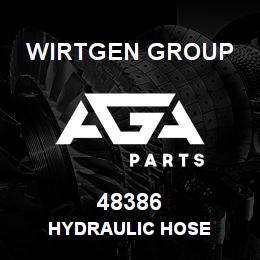 48386 Wirtgen Group HYDRAULIC HOSE | AGA Parts