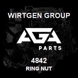4842 Wirtgen Group RING NUT | AGA Parts