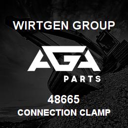 48665 Wirtgen Group CONNECTION CLAMP | AGA Parts