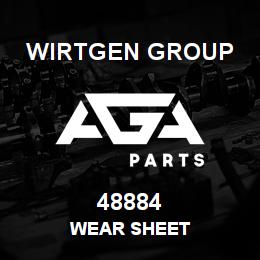 48884 Wirtgen Group WEAR SHEET | AGA Parts