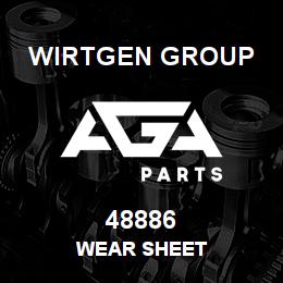 48886 Wirtgen Group WEAR SHEET | AGA Parts