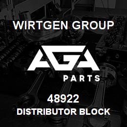 48922 Wirtgen Group DISTRIBUTOR BLOCK | AGA Parts
