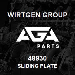 48930 Wirtgen Group SLIDING PLATE | AGA Parts