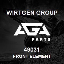 49031 Wirtgen Group FRONT ELEMENT | AGA Parts