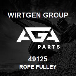 49125 Wirtgen Group ROPE PULLEY | AGA Parts