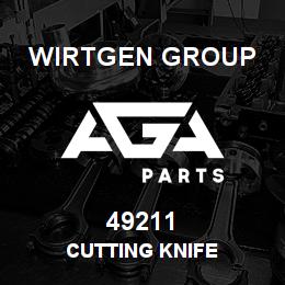 49211 Wirtgen Group CUTTING KNIFE | AGA Parts